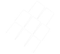 ABOOFAN Lot de 8 Arceaux Métalliques en Fil de Fer pour Croquet et Football de Pelouse, Pics au Sol pour Fixation Stable, Jeu D’extérieur Familial Polyvalent et Facile à Transporter