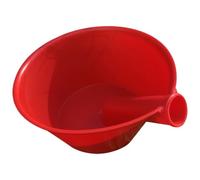 ABOOFAN Louche à Arroser Cuillère Pratique Grosse Capacité en Plastique Rouge et Poignée Ergonomique pour Arrosage en Hôtel ou Cantine