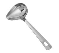 ABOOFAN Louche à Sauce Acier Inoxydable avec Bec Verseur Cuillère de Cuisine Robuste et Polyvalente pour Servir Sauces et Jus Design Élégant pour Cuisine Moderne