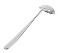ABOOFAN Louche Acier Inoxydable Taille Moyenne pour Soupe Cuillère de Cuisine Multi-usage Manche Long Ergonomique pour Service Quotidien
