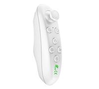 ABOOFAN Manette de Jeu sans Fil en Plastique, Télécommande VR | Mouvement 360 Degrés, Prise en Main Confortable Antidérapante, Design en Arc, Couleur Blanche