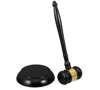 ABOOFAN Marteau de Juge Bois Robuste pour Vente Aux Enchères Gavel de Tribunal à Clair et Réutilisable Outil Pratique pour Juges et Commissaires-priseurs