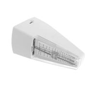 ABOOFAN Métronome Mécanique Précis pour Piano et Guitare, Accessoire Musical Blanc Neutre, Compatible Batterie et Violon, pour Examens et Pratique Instrumentale