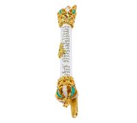 ABOOFAN Mezuzah pour Porte de Maison Mezuzah Religieuse Juive Mezuzah de Porte Latérale en Métal de Conception Antique