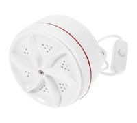 ABOOFAN Mini Laveuse Portable Mini Lave-linge USB Rechargeable 30 W, Abs et Cuivre, Blanc, Capacité 15-20 L, pour Voyage et Déplacement Professionnel