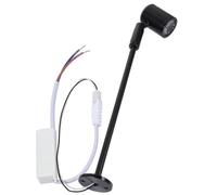 ABOOFAN Mini Spot LED D’intérieur Noir 215 Mm 3w Lumière Chaude 3000k pour Vitrines à Bijoux, Projecteur sur Poteau Compact pour Éclairage D’ambiance et Mise en Valeur des Œuvres D’art