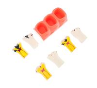 ABOOFAN Modèle Blanche Agrandi pour Enseignement Outil Pratique de Démonstration des Dents Artificielles et Pathologies Surface et Sécurisée pour Explications Cours