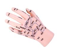 ABOOFAN Modèle de Réflexologie Main en Pvc Réaliste pour Massage et Acupuncture, Design Polyvalent Facile à Apprendre, pour Instituts Médicaux et Salons de Massage