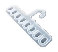 ABOOFAN Moule à Crochet Suspendre Facile à Utiliser et Nettoyer en Silicone Blanc pour DIY pour Créations Artisanales et Cintres Personnalisés