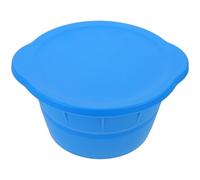 ABOOFAN Moule à Glace Rond Extra Large avec Couvercle Moule Silicone Réutilisable et Pliable pour Plongées Froides et Facile et Conception Compacte