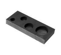 ABOOFAN Moule à Graphite Réutilisable pour Fusion et Affinage Moulure de Coulée Pratique pour Alliages Or Cuivre et Laiton Moulage Éducatif et Analyse Scientifique