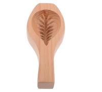 ABOOFAN Moule en Bois pour Petits Pains Vapeur, Feuille, pour Biscuits