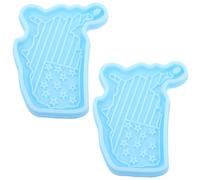 ABOOFAN Moule en Silicone Forme Carte des États-unis 2 Pièces pour Résine Époxy Moule à Clé Réutilisable Design Unique pour Créations DIY et Présents Patriotiques