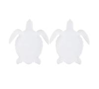 ABOOFAN Moule Silicone Tortue pour Résine Époxy 2pcs, Surface Intérieure Lisse et Brillante, Souple, pour Décoration Maison et Loisirs Créatifs