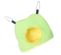 ABOOFAN Nid D'oiseau en Peluche Épaisse Couleur Aléatoire Hamac Doux et Chaud en Polyester, Maison Créative Légère Maison d'animaux pour Perroquets et Petits Animaux