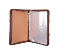 ABOOFAN Organisateur de Documents de Grossesse avec Fermeture Éclair et Dragonne, Pochette Rose Miroir 13,58 X 9,84 X 1,42 pour Dossiers Médicaux Bébé et Carnet de Suivi