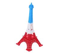 ABOOFAN Ornements de la Tour Eiffel Statue Tour Eiffel Paris Centre de Table de noël décoration de Maison décoration d'époque modèle de Tour de Bureau Rouge Blanc Bleu gâteau