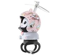 ABOOFAN Ornements De Sonnette Vélo Enfant Sonnette De Vélo Fixation pour Vélo Accessoires De Voiture à Lintérieur Vélo Électrique Sonnettes De Vélo Cloche Casque Homme Résine