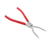 ABOOFAN Outil de retrait de ressort pince à ressort de rondelle Accessoires de machine à laver outil d'étirement du ressort de rondelle outils de machine à laver Acier inoxydable rouge