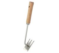 ABOOFAN Outil Désherbant Fourche De Désherbage Outil De Désherbage Outils Outil Désherbeur De Jardin Artefact De Désherbage en Métal Coupe- Rédiger Mauvaises Acier Inoxydable. Bois