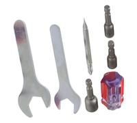 ABOOFAN Outil pour Installation et Retrait de Buse Imprimante Clé Multifonction Robuste et Anti-rouille Kit Complet pour Changement Facile des Buses Ed