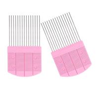 ABOOFAN Outils de Quilling Papier Réutilisables 2pcs en Plastique et Métal et Faciles à Ranger pour DIY et Art du Tissage de Papier