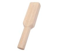 ABOOFAN Pagaie à Battant en Bois de Hêtre Beige pour Poterie Design Ergonomique et Finition Lisse, pour Projets en Studio et Débutants en Sculpture Céramique