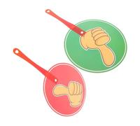 ABOOFAN Palettes de Vote Éducatives Pouce Levé ou Baissé Signes Dynamiques pour Salle de Classe Matériel Pédagogique pour Enseignants et Élèves pour Concours et Évaluation Rapide