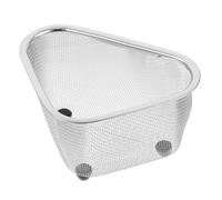 ABOOFAN Panier Évier Angle Triangle Maille Support Évier Cuisine Ventilé Filtre Vidange Pratique Pour Maison Et Restaurant