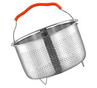 ABOOFAN Panier Vapeur Acier Inoxydable Résistant et Réutilisable Panier Multi-usages pour Légumes Riz Fruits de Mer et Œufs