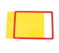 ABOOFAN Panneau Magnétique Étiquette d'Entrepôt Réutilisable Surface Solide pour Signalétique de Rayon et Gestion de Stock