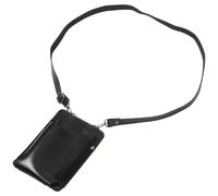 ABOOFAN Paquet à Ciseaux de Coiffeur en Cuir PU, Pochette Ceinture pour Rangement Outils Coiffure, Paquet Banane Compact pour Coiffeurs et Barbiers en Déplacement