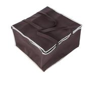 ABOOFAN Paquet Alimentaire Isotherme Aluminium 14 Pouces Paquet Isolant Poignée Matériau Non Tissé Épais Conservation Chaleur pour Pizza Et Repas à Emporter