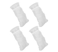 ABOOFAN Paquet de Filtration en Nylon pour Aquarium 4pcs, Installation Rapide, Amélioration Transparence de l'eau, Adaptés aux Débris Flottants et Excréments de Poissons en Eau Douce