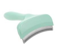 ABOOFAN Peigne de toilettage pour chiens et animaux de compagnie avec soin doux et fonction de décapage en plastique et acier inoxydable pour un confort saisonnier en été