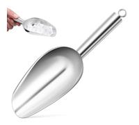 ABOOFAN Pelle à Glace en Acier Inoxydable Épais 217X68 CM Cuillère Doseuse Réutilisable pour Aliments Secs Farine et Bonbons Outil Cuisine Polyvalent pour Congélateur et Préparation