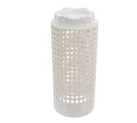 ABOOFAN Petit Bac à Compost de Jardin Blanc en Plastique avec Trous de Ventilation, Compact et Stylé pour Compostage Organique Extérieur et Potager