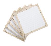 ABOOFAN Petit Bloc-notes en Papier Jaune Présent Rentrée pour Écrire