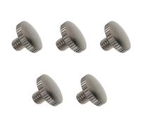ABOOFAN Pièces de Rechange Lot de 5 en Métal Argenté Faciles à Installer Vis de L'anneau de Traction pour Trompette pour Réparation D'instruments