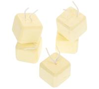 ABOOFAN Pierres à Mâcher et Attire L'attention pour Petits Animaux 5pcs en Substance Minérale Beige Protège la Buccale pour Lapin et Chinchilla