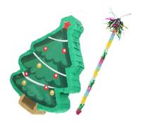 ABOOFAN Piñata en Papier de Sapin de Noël Décorative, Décoration Suspendue pour Fête à Thème et Centre de Table Festif