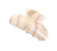 ABOOFAN Pince à Cheveux Taille L à Rayures Pince Griffes Douce pour Cheveux Épais et Fins Maintien Pratique pour Queue de Cheval et Soins Beauté