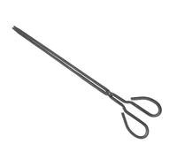ABOOFAN Pince Cheminée Robuste avec Surface Antidérapante Accessoire de Poêle Portable pour Saisir et Charbon Outil Multifonction pour et Barbecue