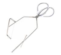 ABOOFAN Pince pour Émaillage Acier Inoxydable Outil de Poterie Pratique pour Trempage et Glaçure et Facile à Utiliser pour Céramistes et Studios