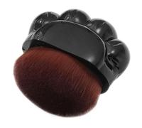 ABOOFAN Pinceau Estompeur de Maquillage Chat Petit Plat Doux pour Visage Voyage Noir pour Application Fond de Teint Poudre Blush