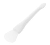 ABOOFAN Pinceau Masque Visage Silicone Blanc Double Embout Forme Queue de Poisson et Cuillère pour Appliquer et Mélanger Uniformément les Soins de Beauté