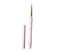 ABOOFAN Pinceau Nail Art Fin Nylon pour Manucure DIY Brosse Vernis Ongles et Poudre Stylo Précis pour Tracés Horizontaux Verticaux et Diagonaux et Réutilisable Outils de Décoration Ongles