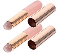 ABOOFAN Pinceaux à Lèvres et Maquillage Précis en Silicone 2pcs Capuchon Portable pour Application et des Lèvres
