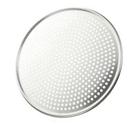 ABOOFAN Plaque Cuisson Perforée Aluminium pour Pizza avec Maillage Antiadhésive Résistance Haute Température Cuisson Uniforme pour Maison et Restaurant
