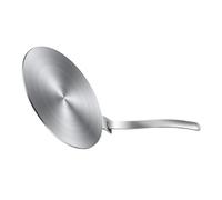 ABOOFAN Plaque D'adaptation Diffusion de Chaleur pour Plaque de Cuisson à Induction en Acier Inoxydable Argenté Compatible Divers Types de Cuisinières
